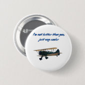 Ik ben Way Cooler, WACO Ronde Button 5,7 Cm (Voorkant /achterkant)