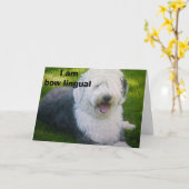 "IK BEN WEL LINGUAL" GROEPEN VAN DE TWEEDE DAG KAART (Gele Bloem)