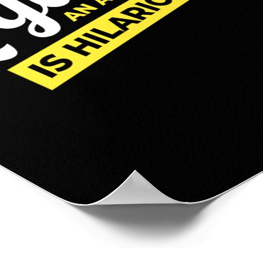 Ik ben wettelijk een volwassene op 18e verjaardag poster (Hoek)