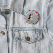 Ik ben Wickedly Gorgeous! Ronde Button 5,7 Cm (In situ)