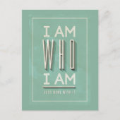 Ik ben wie ik ben briefkaart (Voorkant)