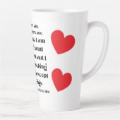 Ik ben wie ik ben collectie. latte mok (Rechts)