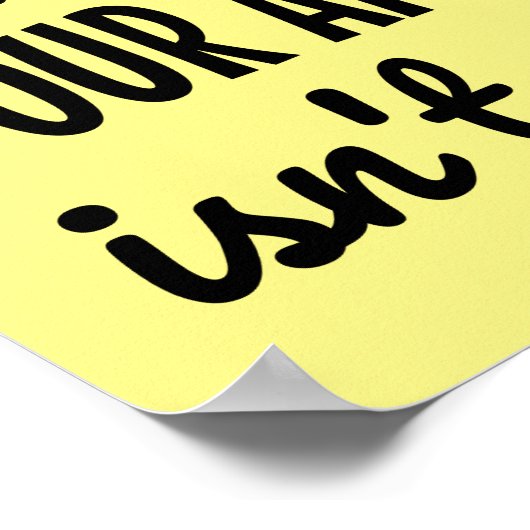 Ik ben wie ik ben poster (Hoek)