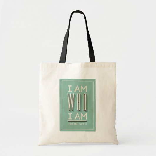 Ik ben wie ik ben tote bag (Voorkant)