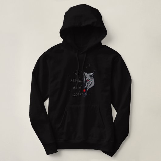Ik ben Winston Wolf, ik los problemen op Hoodie (Design voorkant)