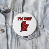 Ik ben Wit Mitt.png Ronde Button 4,0 Cm (In situ)