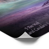 Ik ben Wolf Art Poster/Print Poster (Hoek)