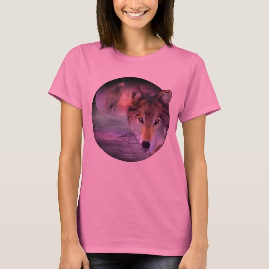 Ik ben Wolf Art T-Shirt (Voorkant)