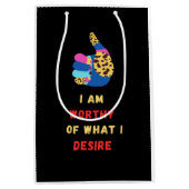 Ik ben Worthy Medium Cadeauzakje (Voorkant)