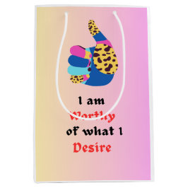 Ik ben Worthy Medium Cadeauzakje