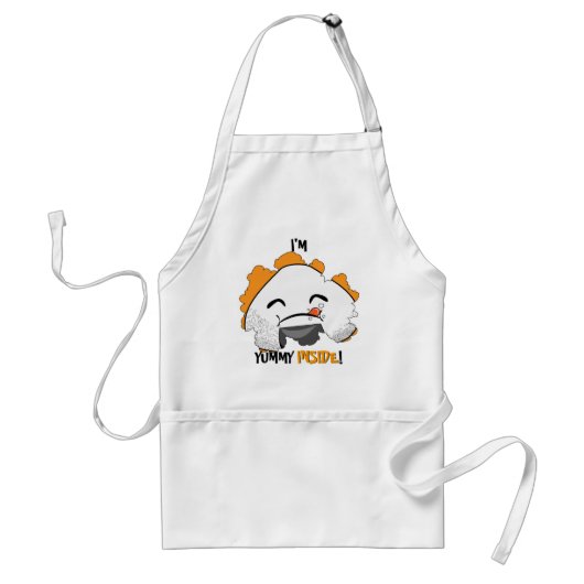 Ik ben Yummy Inside! Standaard Schort (Voorkant)