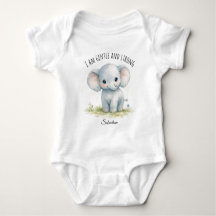 “Ik Ben Zacht En Sterk” Mooie Olifant Baby Shower