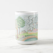 IK BEN Zalig! De lente heeft de Mok van de geveerd (Center)