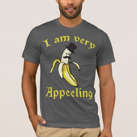 Ik ben zeer aantrekkelijk - Banana Pun T-shirt (Voorkant)