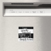 Ik ben zeer gezegend, zeer geliefd, zeer geliefd magneet (Insitu (Vaatwasser))