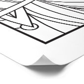 Ik ben zelf de zwarte kleur poster (Hoek)