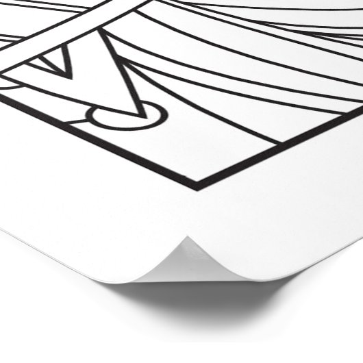 Ik ben zelf de zwarte kleur poster (Hoek)