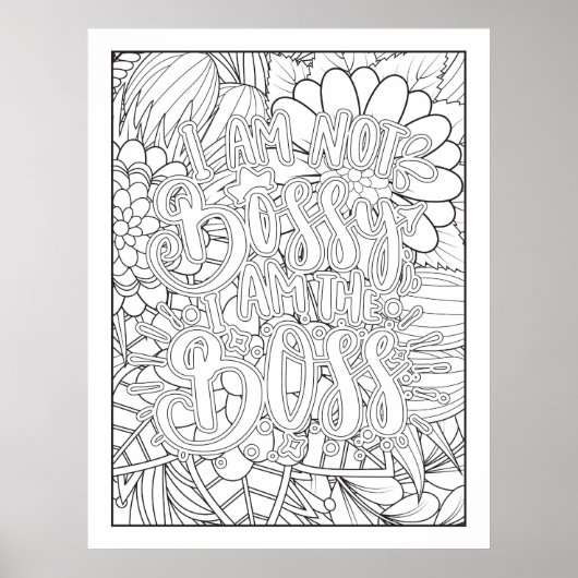 Ik ben zelf de zwarte kleur poster (Voorkant)