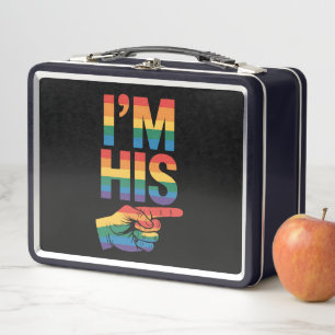 Ik ben zijn gay koppel bijpassende LGBTQ trots