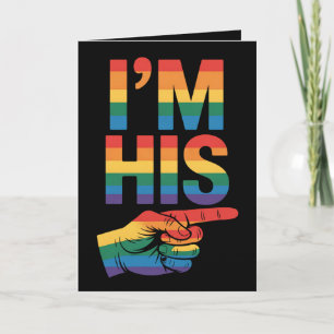 Ik ben zijn homo koppel dat LGBTQ Pride evenaart Kaart