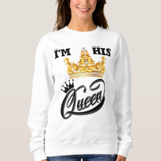 Ik ben zijn koningin-sweetshirts trui