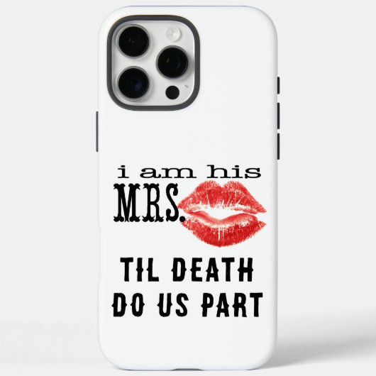 Ik ben zijn mevrouw. Case-Mate iPhone case (Achterkant)