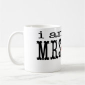 Ik ben zijn mevrouw. koffiemok (Links)