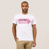Ik ben zijn Mrs (Pink Arrow) T-shirt (Voorkant volledig)