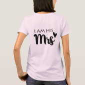 Ik ben zijn Mrs. T-shirt (Achterkant)