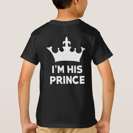 Ik ben zijn prins t-shirt (Achterkant)