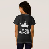 Ik ben zijn prinses t-shirt (Achterkant volledig)