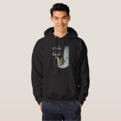 Ik ben zijn stem Elephant Mam Autism Child Awarene Hoodie (Voorkant volledig)