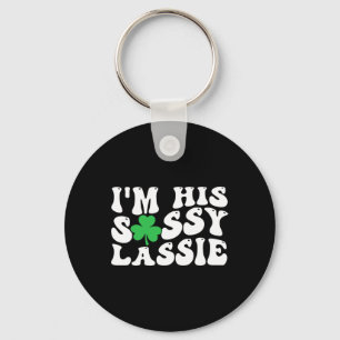 Ik ben zijn Sy Lie St. Patrick's Day Koppels Match Sleutelhanger