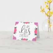 Ik ben z'n fijne, heldere flesjes blanco notiecard kaart (Gele Bloem)