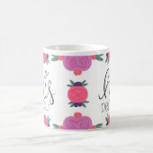 Ik ben z'n mooie, heldere Florals Coffee Tea Mok (Center)