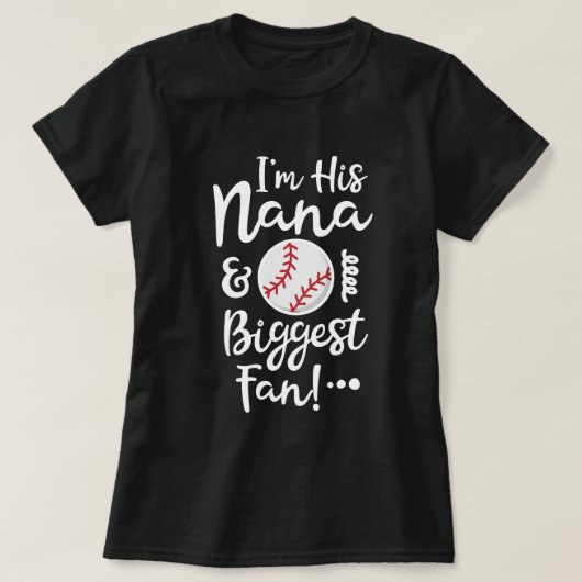 Ik ben z'n Nana en z'n grootste cadeautje. T-shirt (Design voorkant)