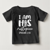 Ik ben z'n stervelige Ephesians Shirt van 2:10 Bab (Voorkant)
