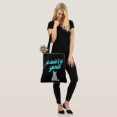 Ik ben zo aardig. tote bag (Op model)