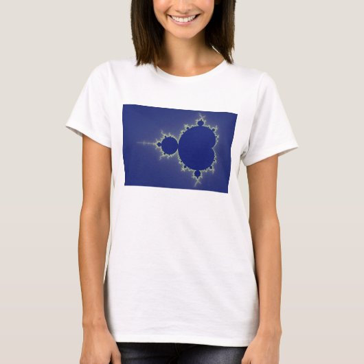 Ik ben zo blauw - Fractal T-shirt (Voorkant)