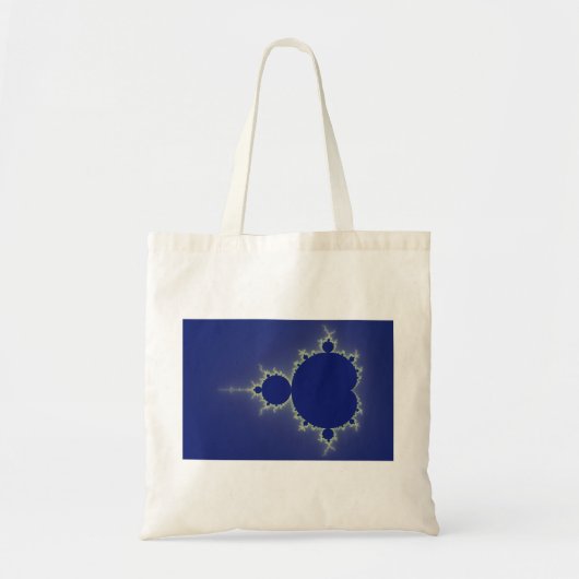 Ik ben zo blauw - Fractal Tote Bag (Voorkant)