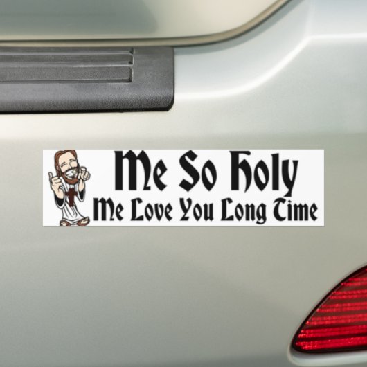 Ik ben zo blij bumpersticker (Op auto)