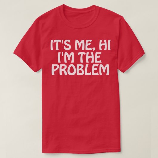 Ik ben zo blij dat ik het probleem 1 t-shirt (Design voorkant)