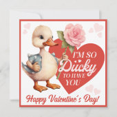 Ik ben zo blij dat ik jou heb Aangepaste Valentijn Feestdagenkaart (Voorkant)