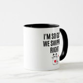 Ik ben zo blij dat we goed hebben gedraaid mok (Voorkant rechts)