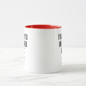 Ik ben zo blij dat we goed hebben gedraaid mok (Midden)