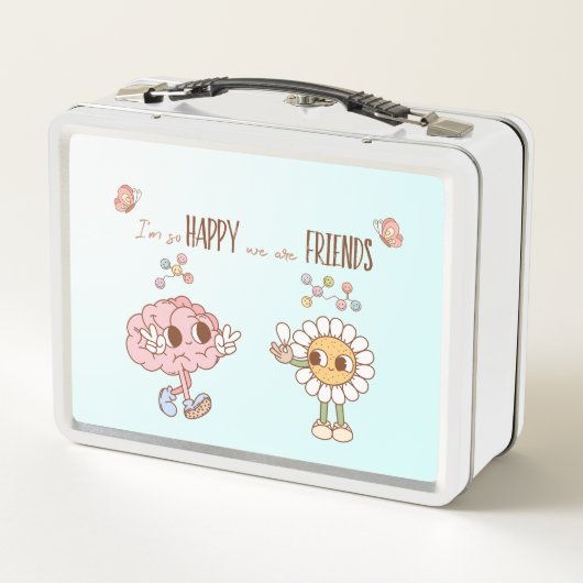 Ik ben zo blij dat we vrienden zijn en gelukkige h (Achterkant)