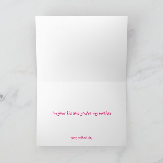 Ik ben zo blij kaart (Binnen)