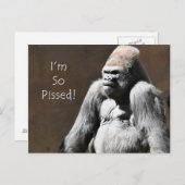 Ik ben zo boos Briefkaart (Voorkant / Achterkant)