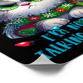 Ik ben zo chagrijnig dat ik niet eens tegen mezelf poster (Hoek)