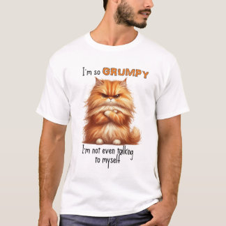 Ik ben zo chagrijnig, grappig t-shirt